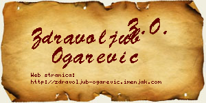 Zdravoljub Ogarević vizit kartica